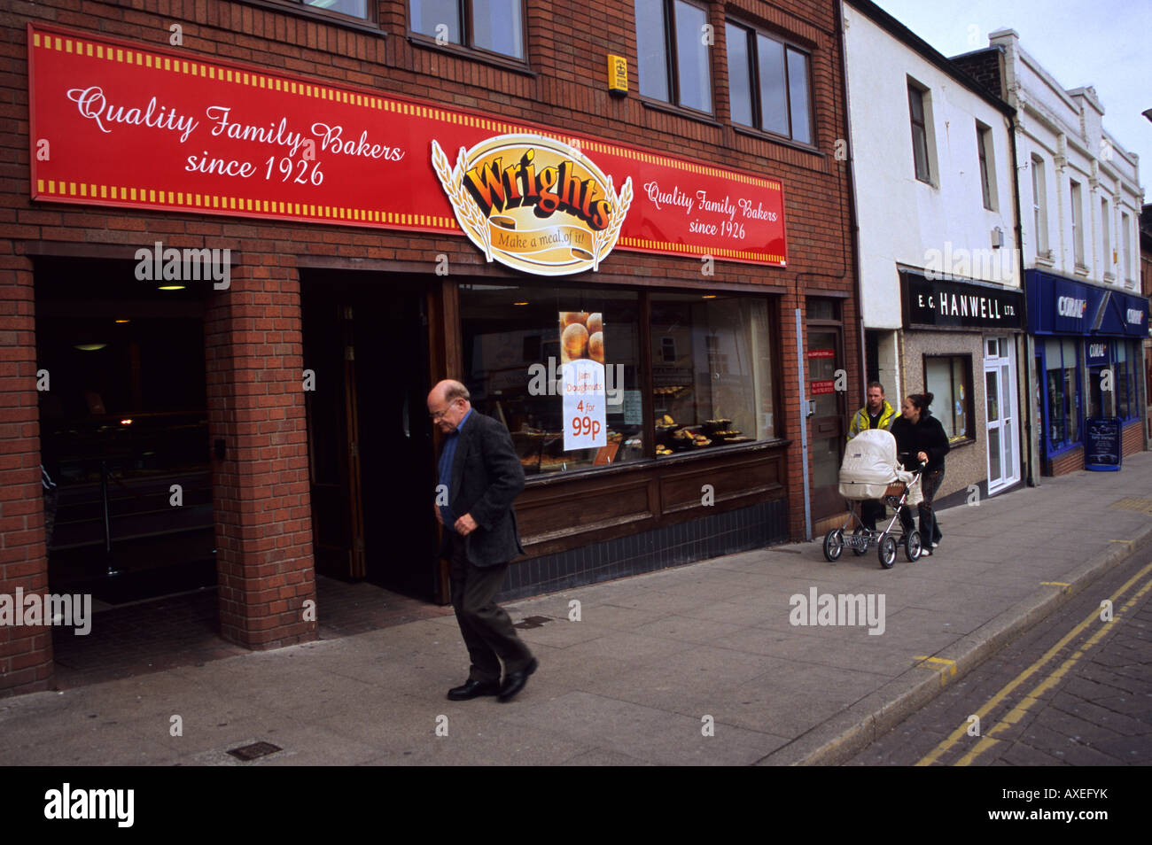 Wrights Pie Shop Tunstall StokeonTrent Stock Photo Alamy