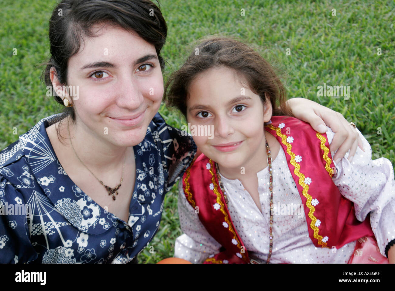 Miami Florida Bayfront Park Iranian Festival Iran Persian Teen Older