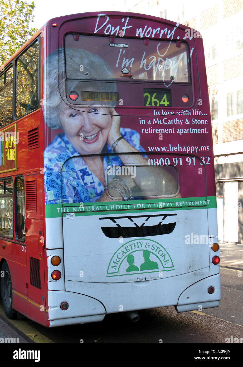 Bus Rear - 1 Stock Photo - Alamy