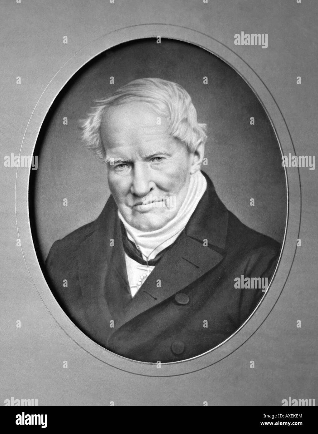 Alexander von Humboldt, 1769 - 1859 naturalist, botanist, explorer and geologist. Stock Photo