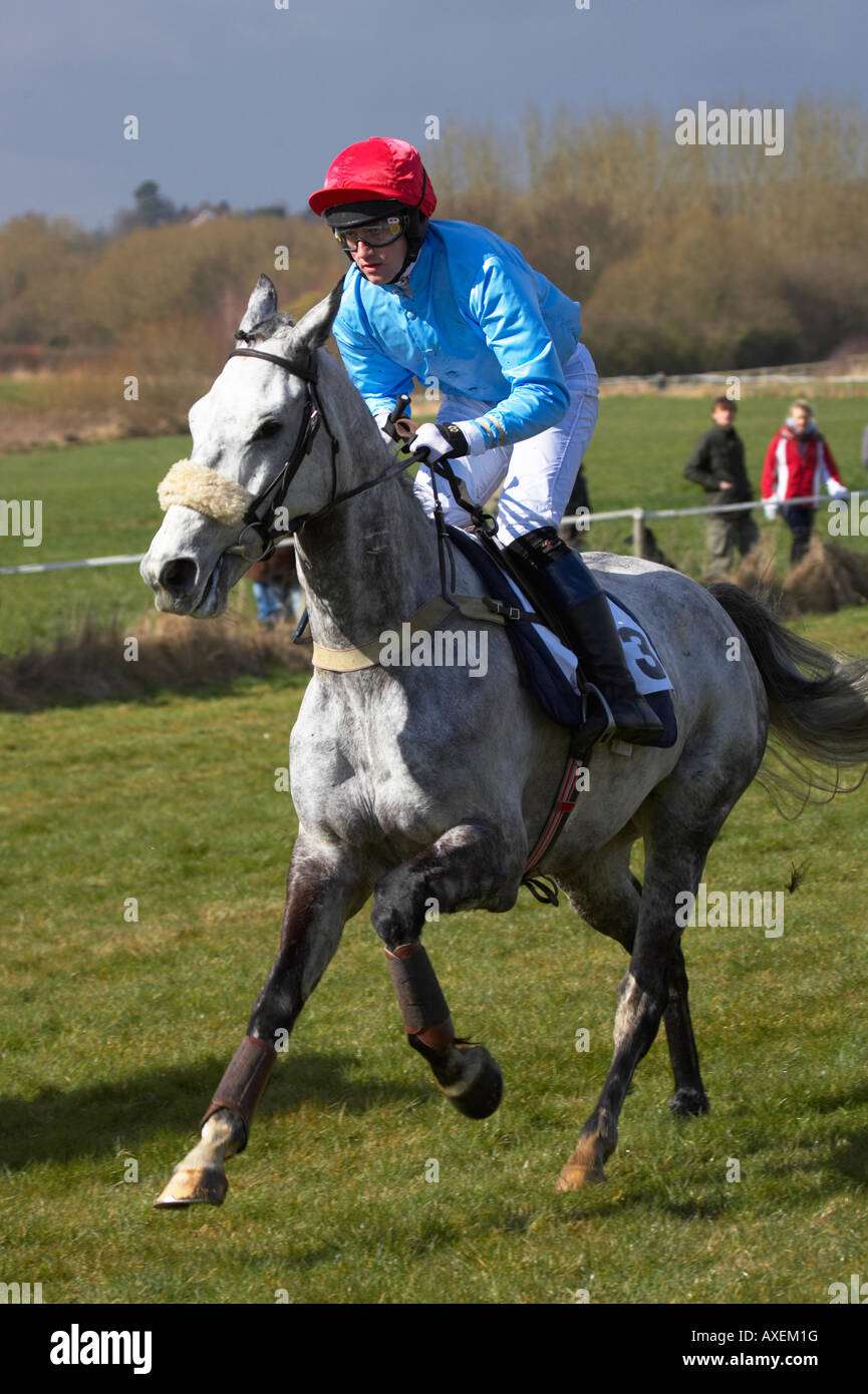Paxford, north cotswold point to point Stock Photo Alamy