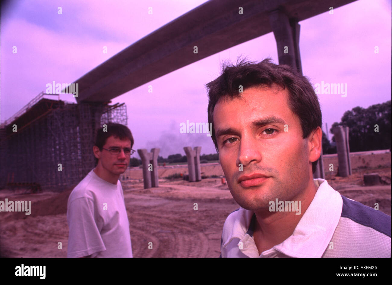 Two men under hi-res stock photography and images - Alamy