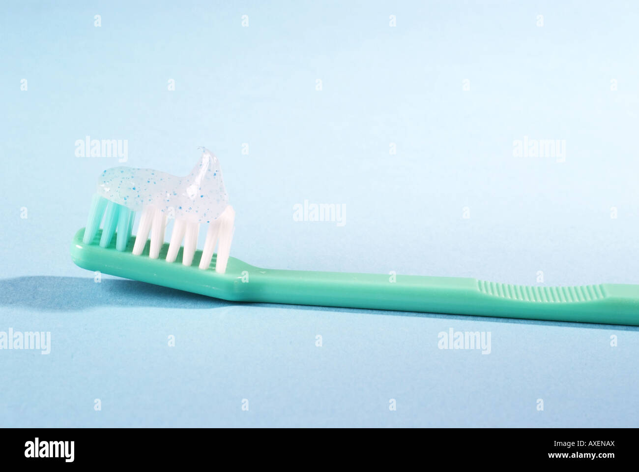 Toothbrush | Zahnbuersten Stock Photo