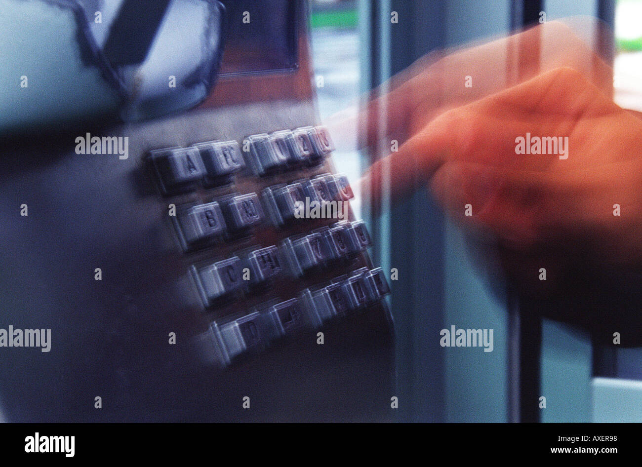 number button buttons public telephone phone hand numbers outdoor open