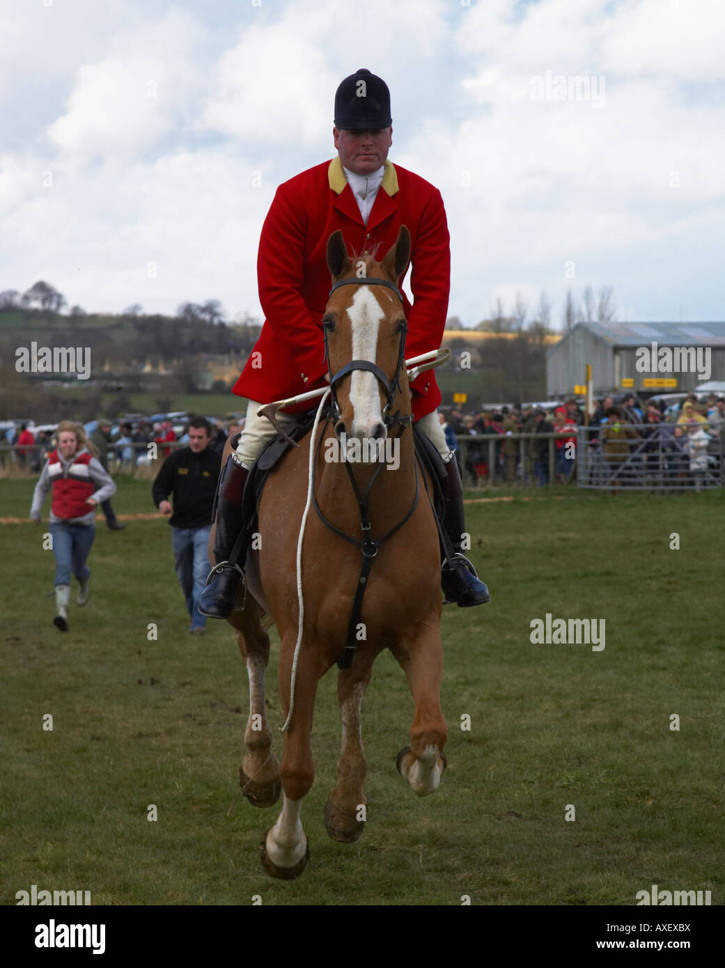 Paxford, north cotswold point to point Stock Photo Alamy
