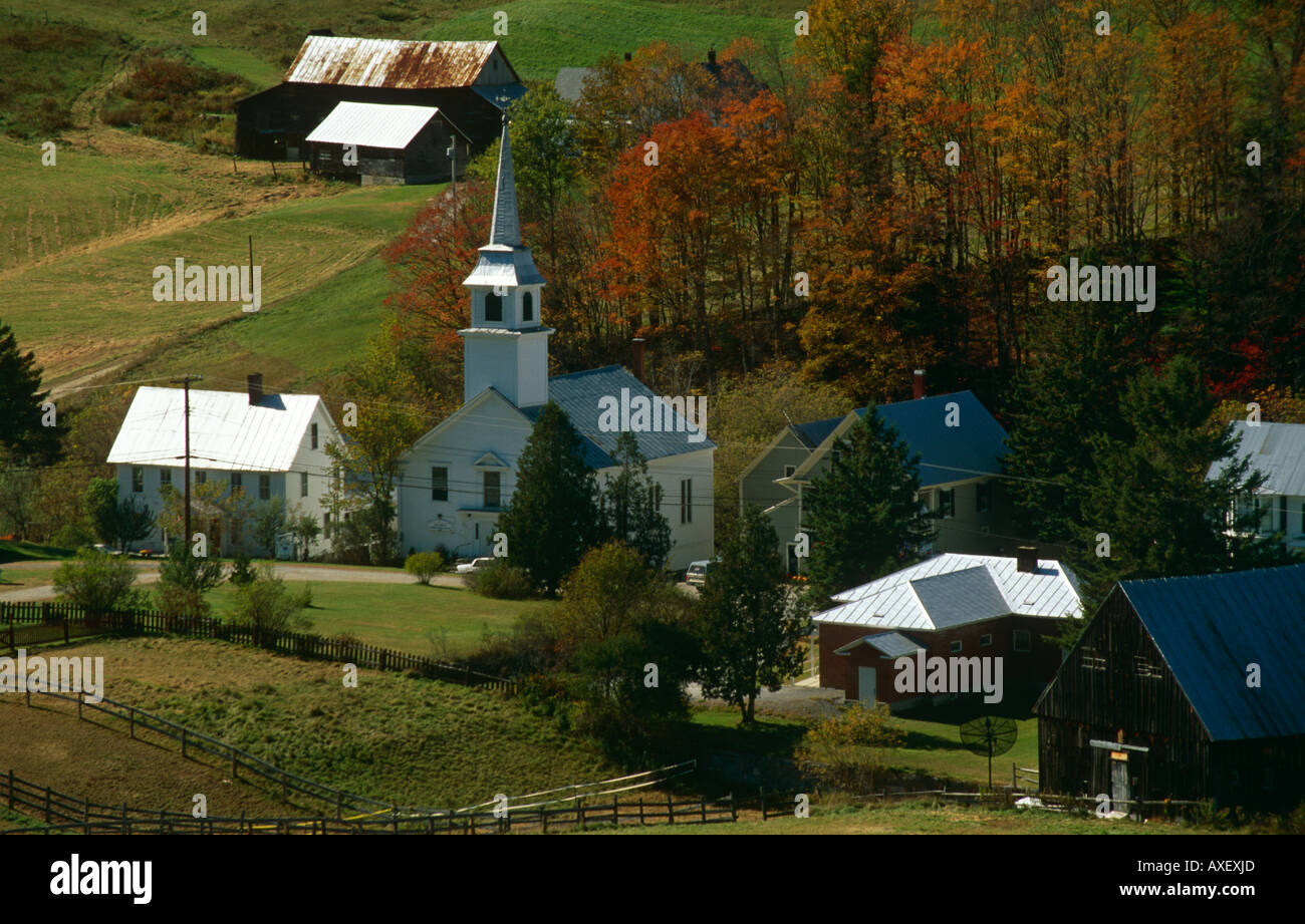View to Village and the Congregational Church, East Corinth, near