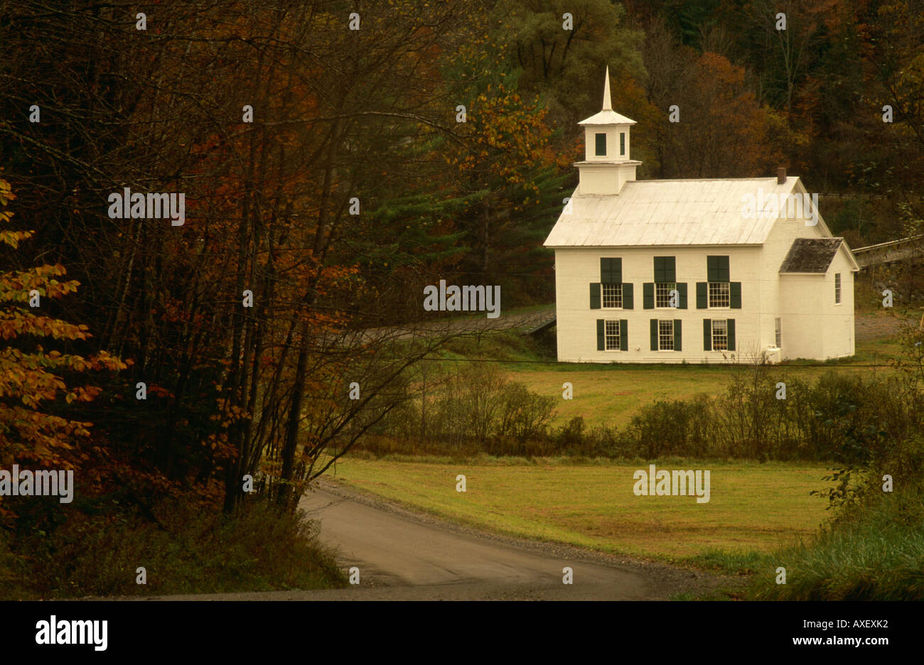 Calais Town Hall, originally Calais Christian Church, East Calais, near