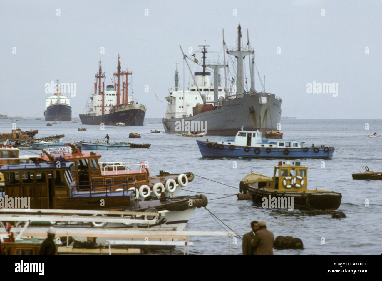 Africa Egypt Suez Canal Stock Photo Alamy