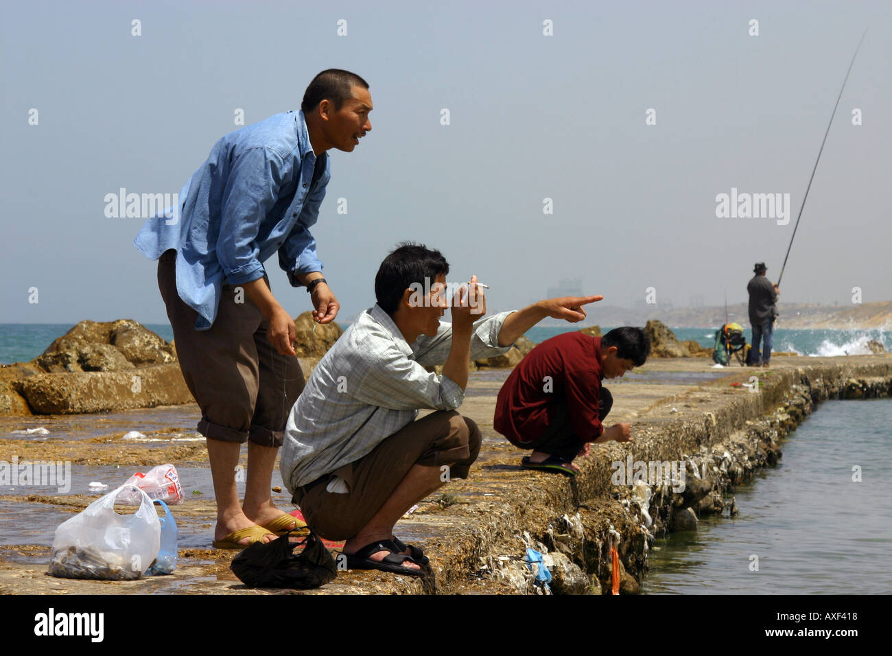 Fishmen Stock Photo