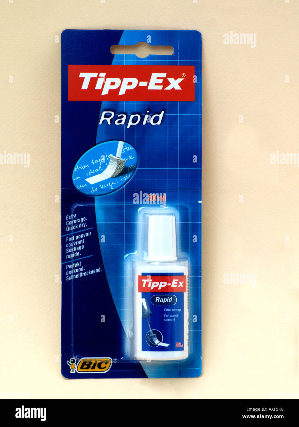 Tipp-Ex Stock Photo