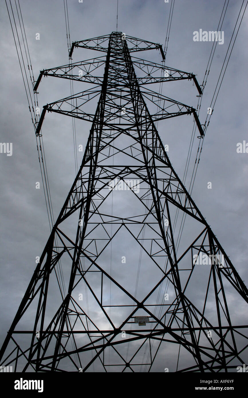 Electricity pylon design hi-res stock photography and images - Alamy