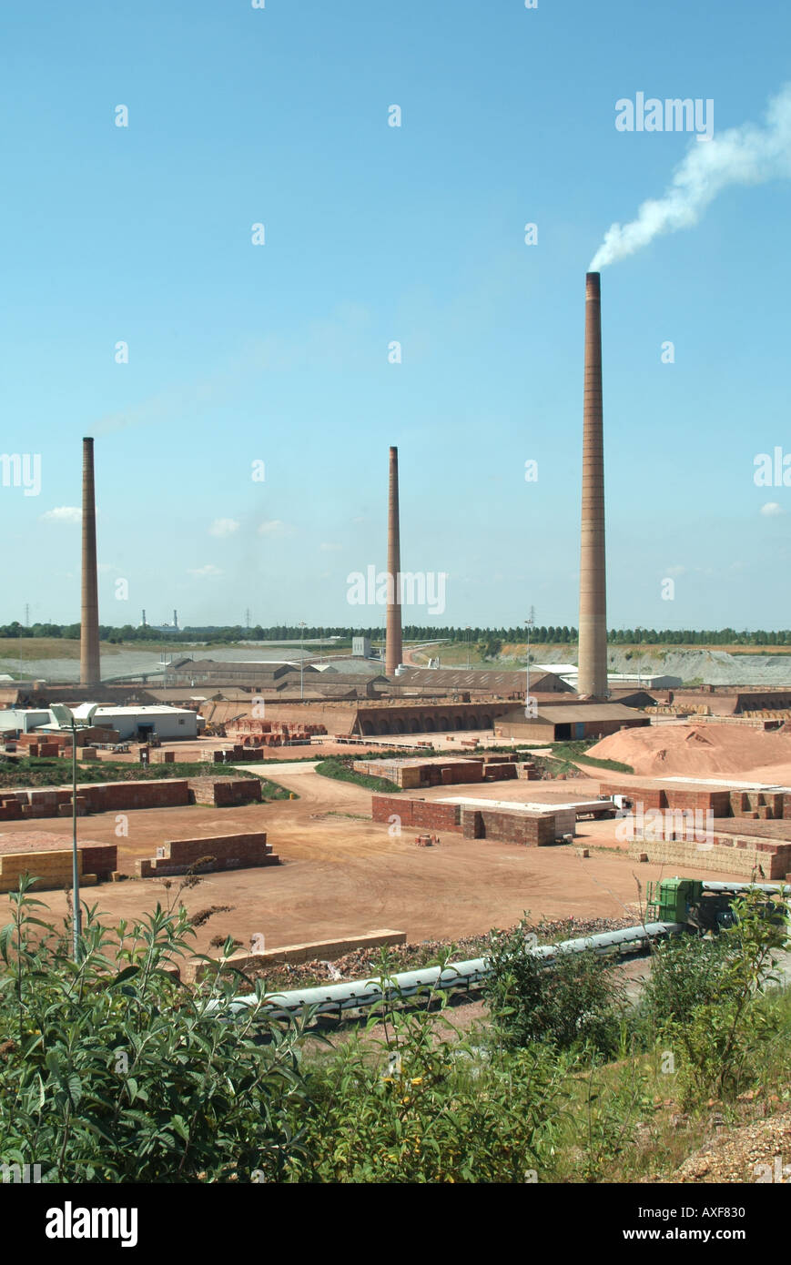 Whittlesey Peterborough in Fenland district Cambridgeshire UK brick