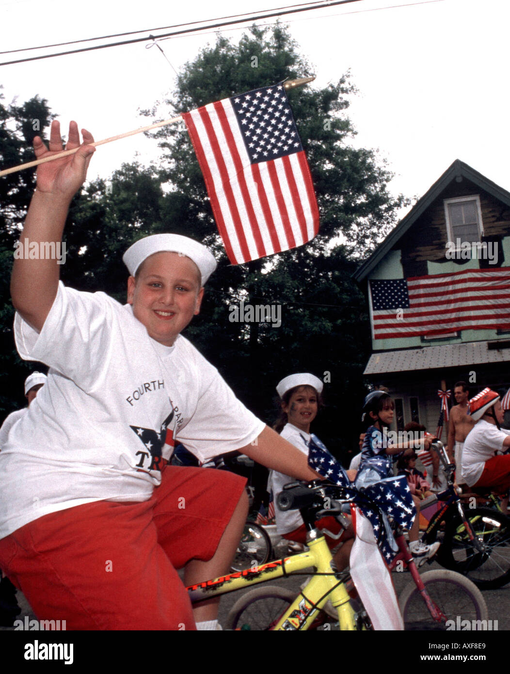 Travis Staten Island Fourth of July Parade Stock Photo Alamy