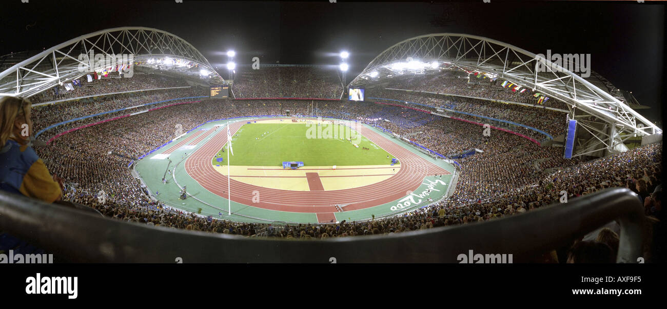 Stadium Australia used for the 2000 Olympics Stock Photo