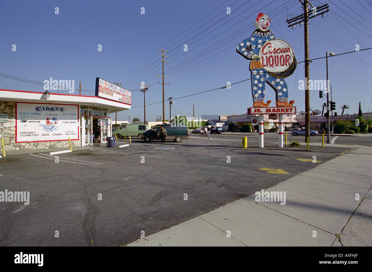 liquor store los angeles california Stock Photo Alamy