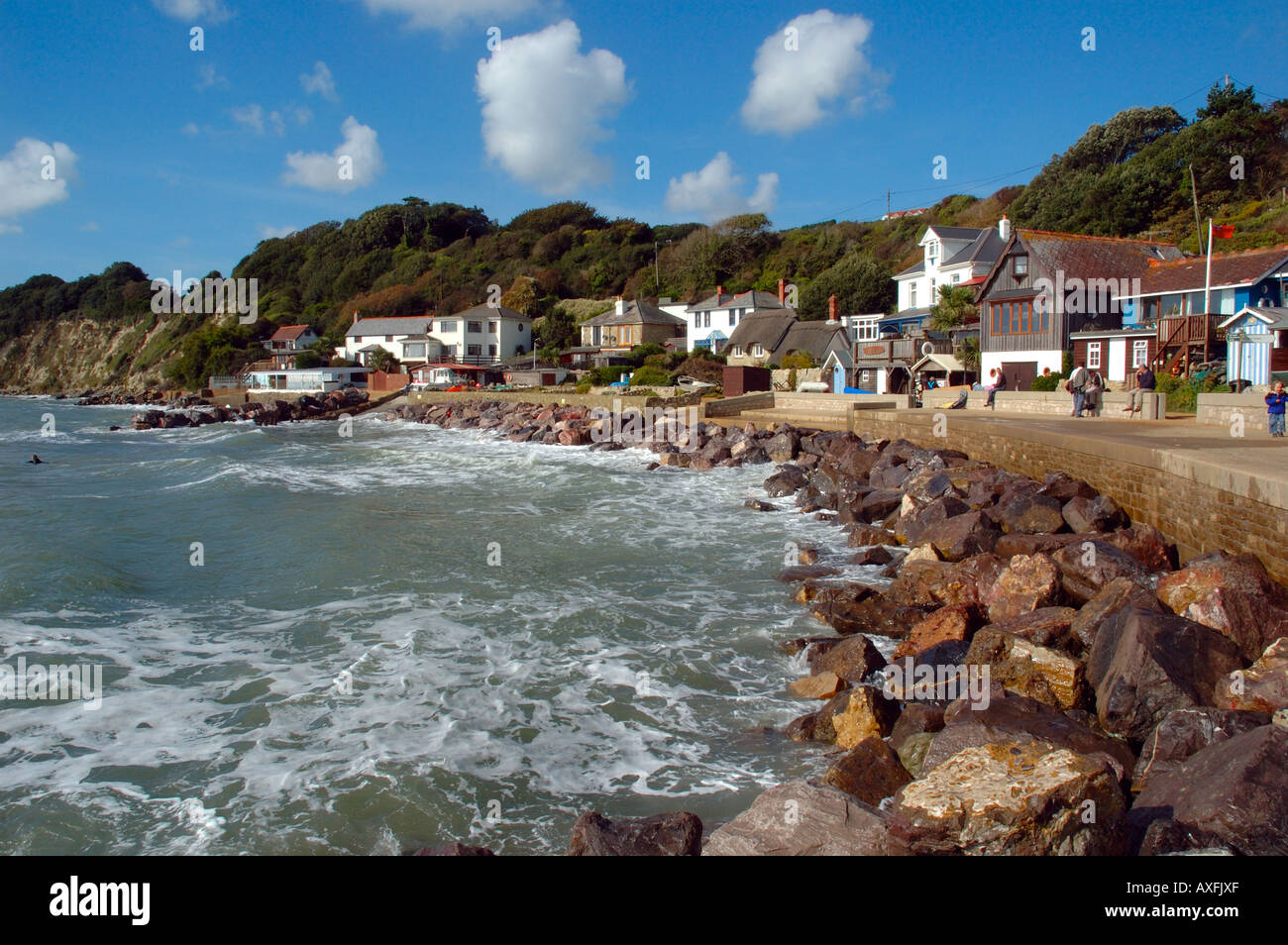 Seaside, Steephill Cove, Ventnor, Isle of Wight, England, UK, GB. Stock Photo
