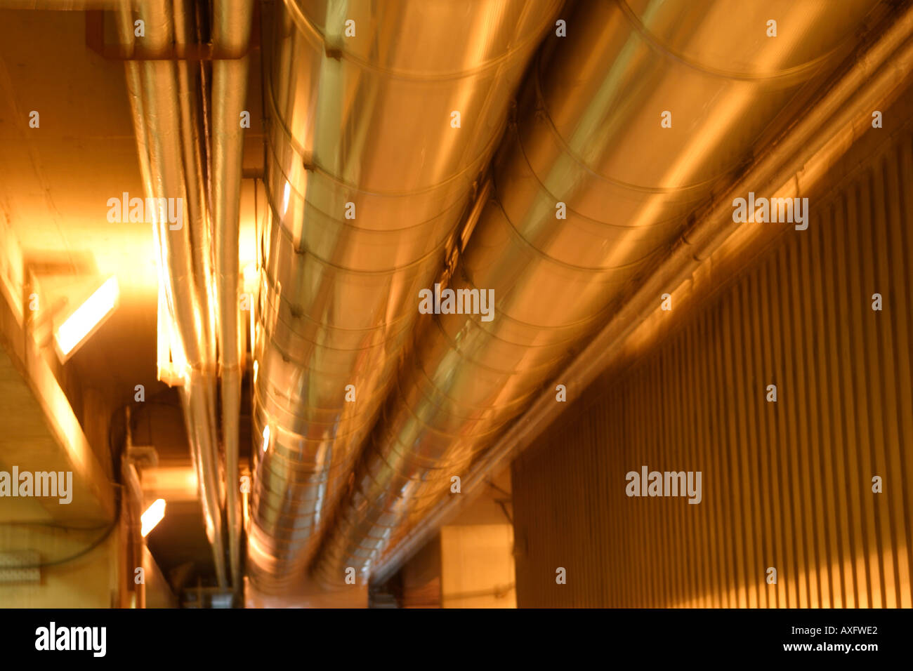 Air Conditioning Ducting Stock Photo Alamy
