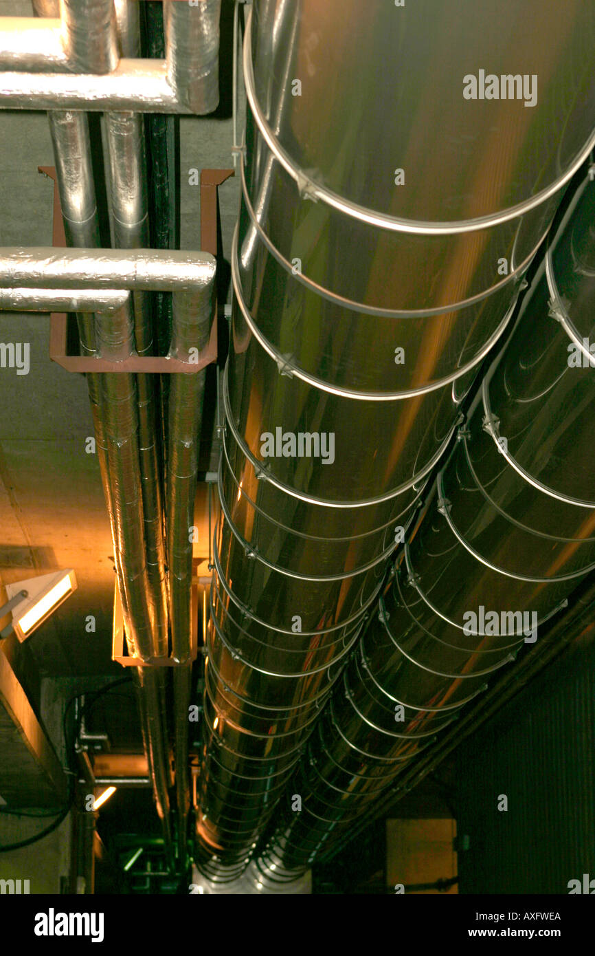 Air Conditioning Ducting Stock Photo Alamy