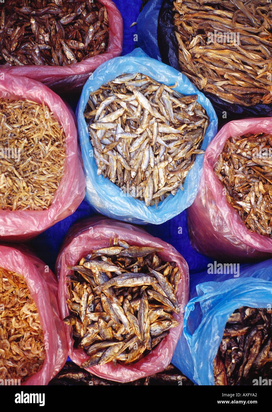 Download Bags Of Dried Fish High Resolution Stock Photography And Images Alamy