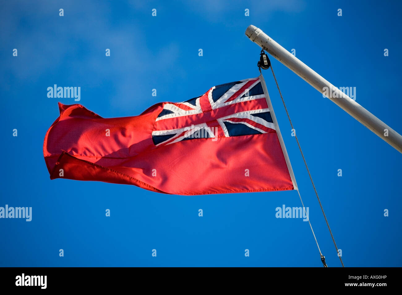 gerningsmanden Arbejdsgiver Mod viljen British red ensign flag hi-res stock photography and images - Alamy