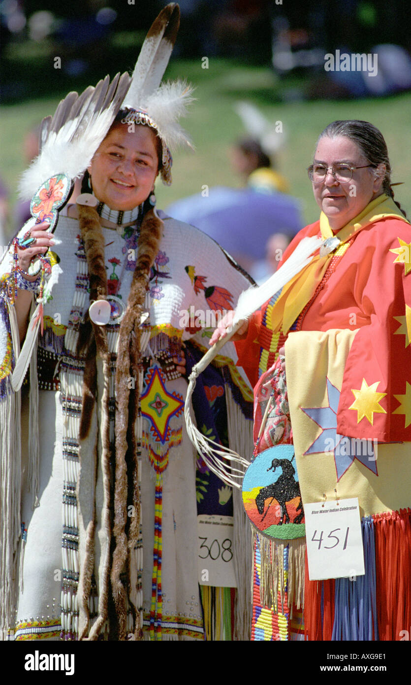 American Indian Chippewa tribal Pow Wow Port Huron Michigan Stock Photo ...