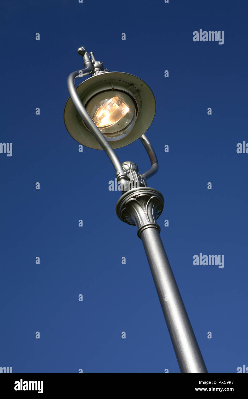 Public Lighting Pole - Clontarf, Dublin Stock Photo