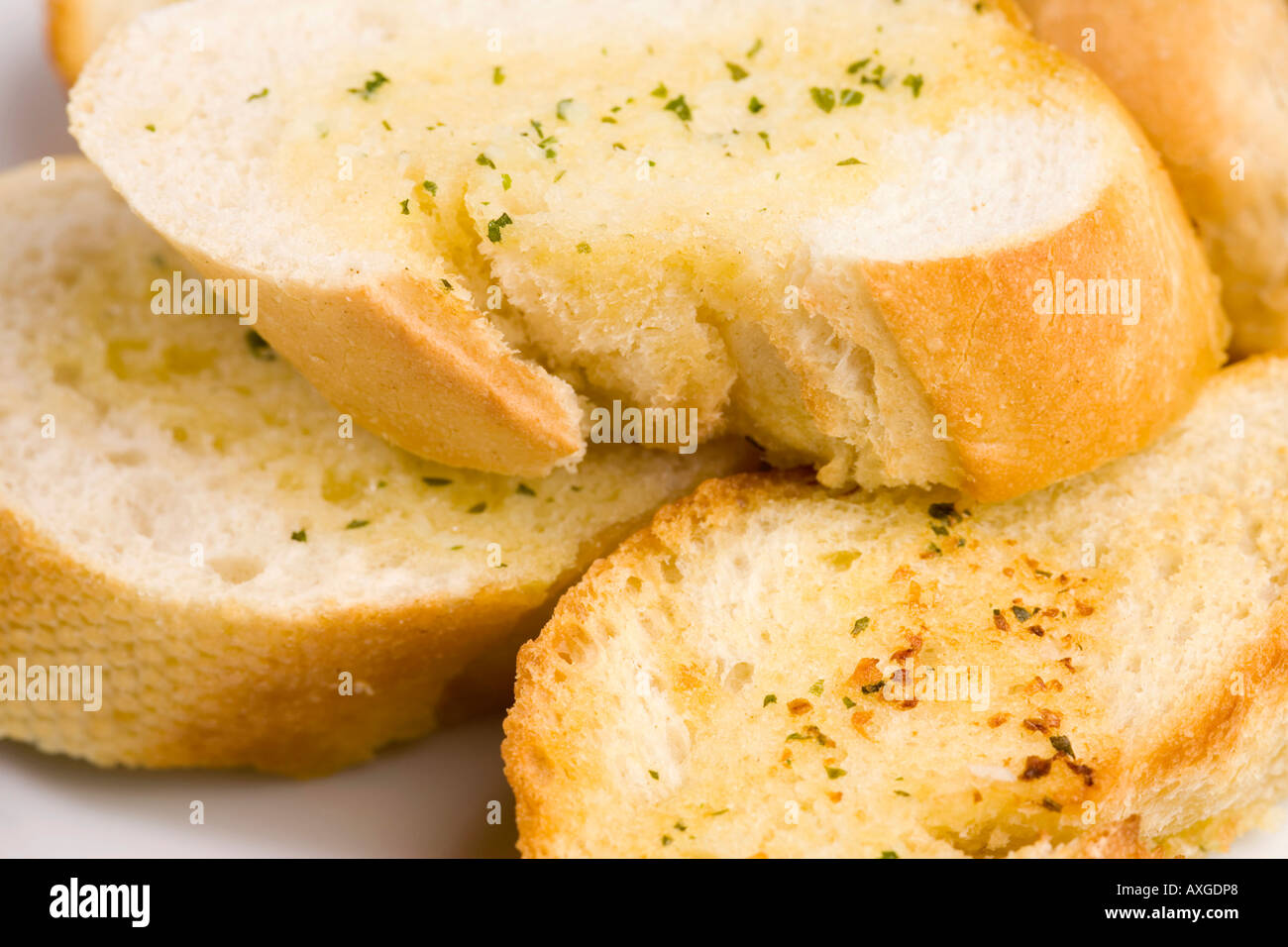 garlic butter bread Stock Photo Alamy