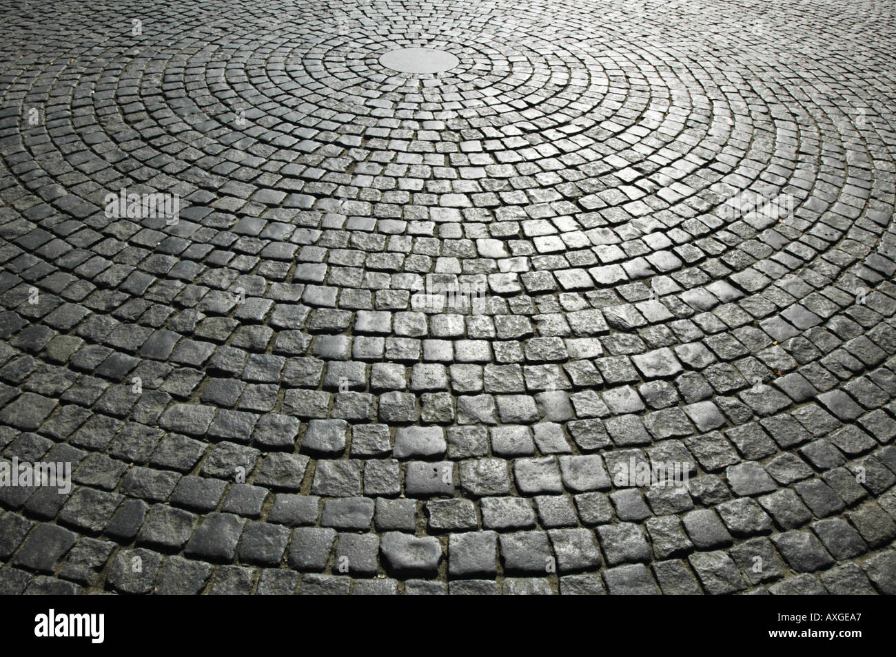 Round cobblestones hi-res stock photography and images - Alamy