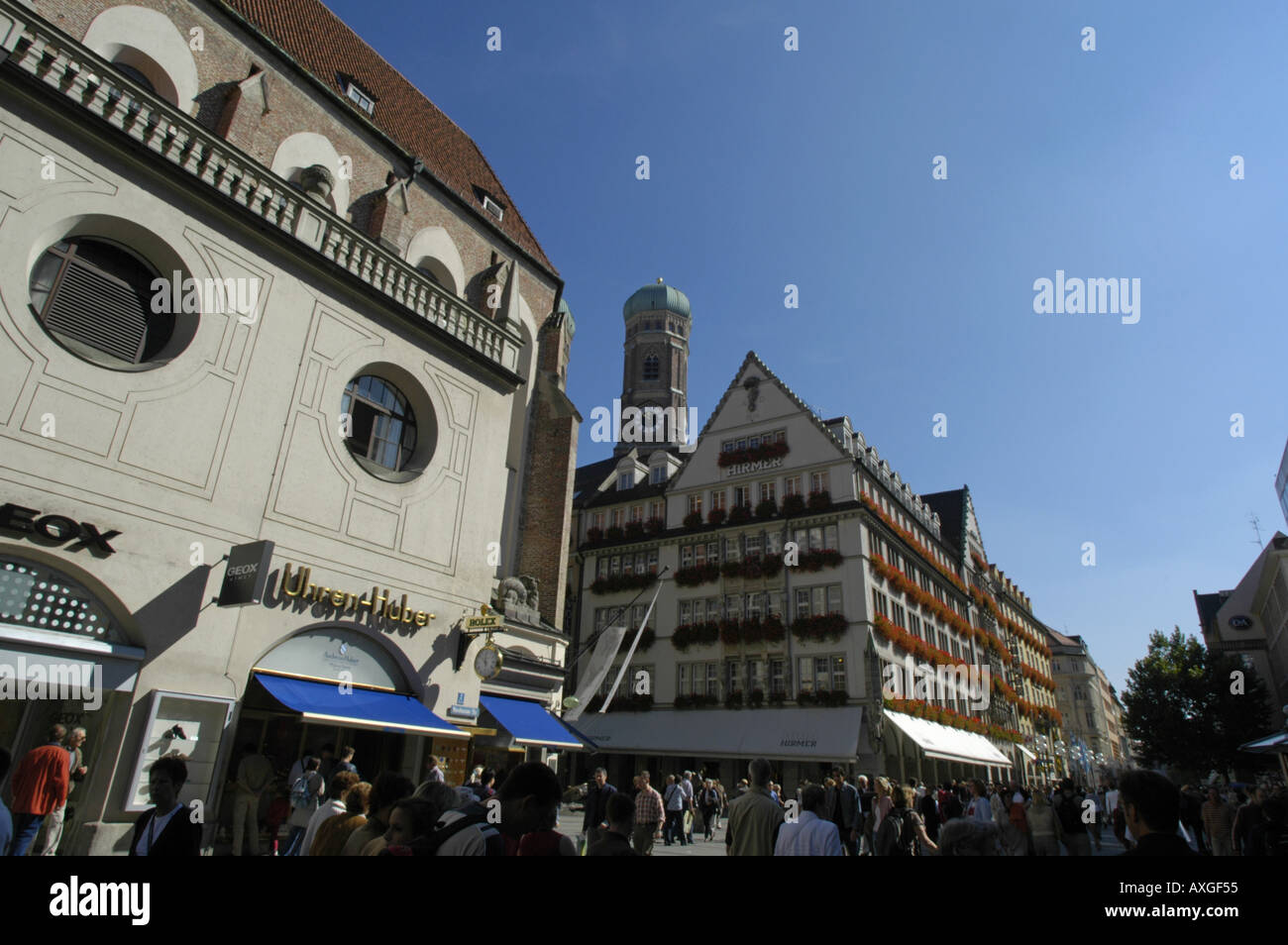Munich kaufinger street city view hi-res stock photography and images -  Alamy
