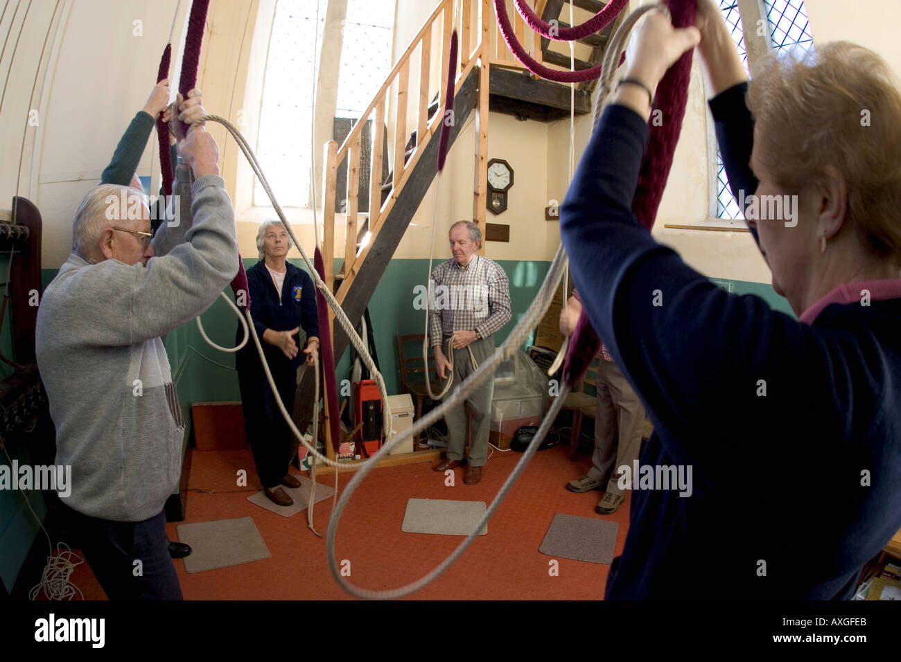 Bellringers church hi-res stock photography and images - Alamy