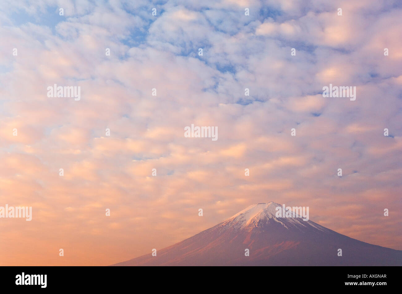 Mount Fuji, Honshu, Japan Stock Photo