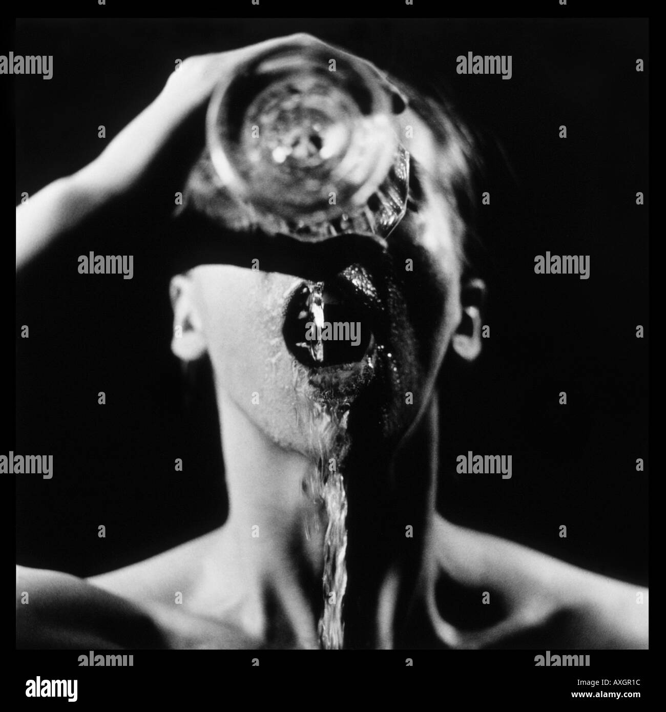 Water man Black and White Stock Photos & Images Alamy