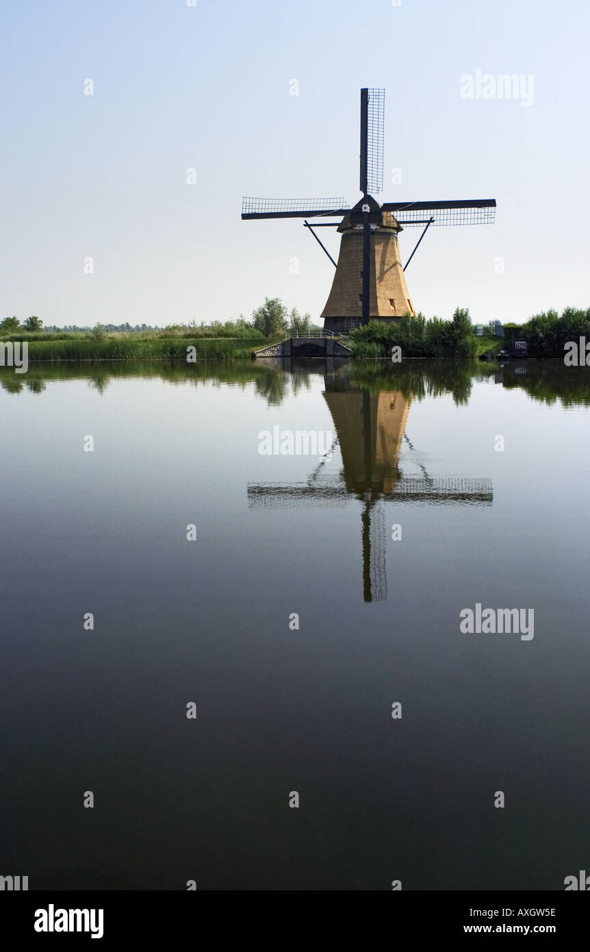 windmill in netherlands Stock Photo