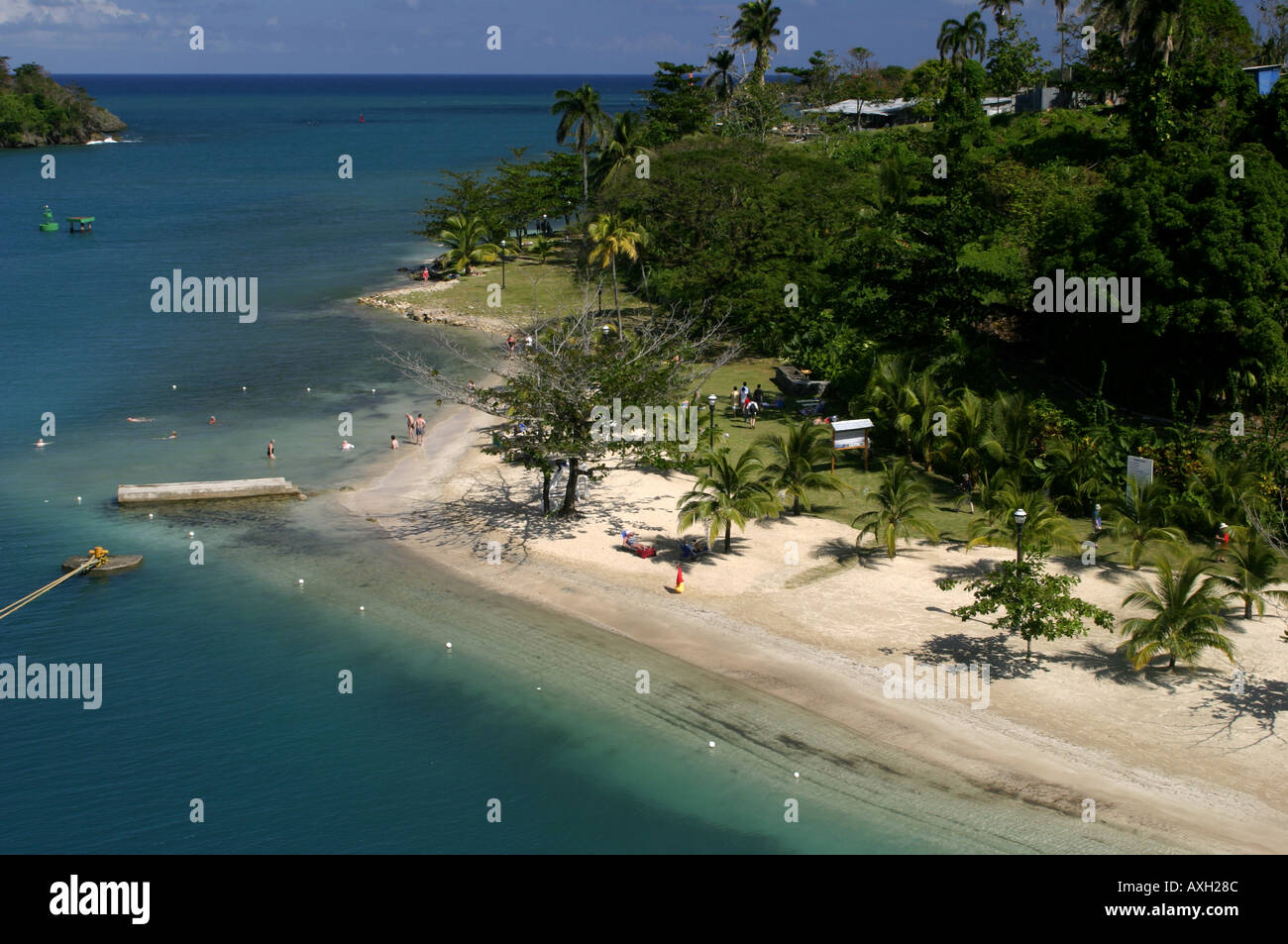 Jamaica Port Antonio Beach Stock Photo Alamy