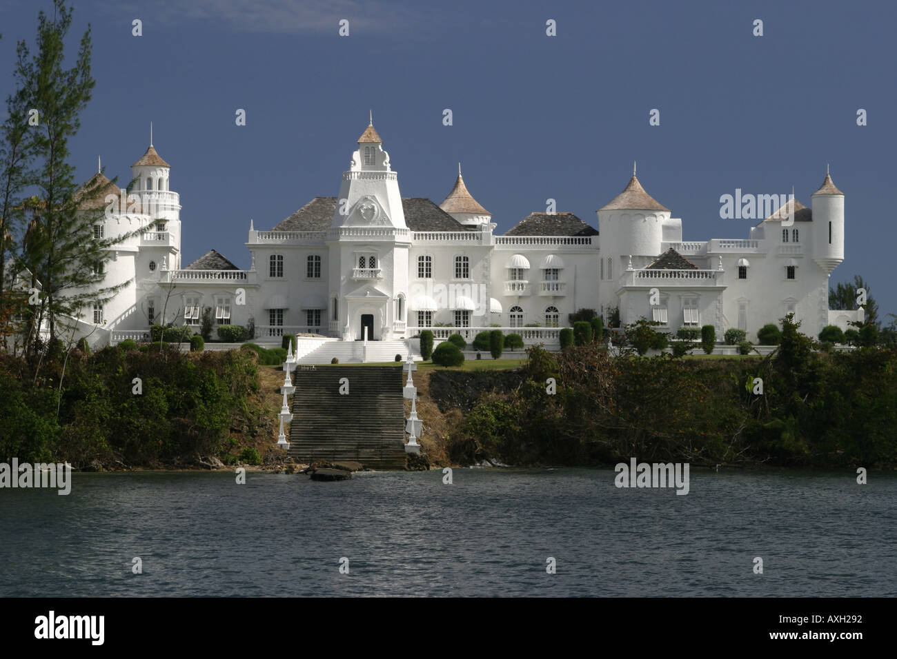 Jamaica Port Antonio Trident castle Stock Photo Alamy