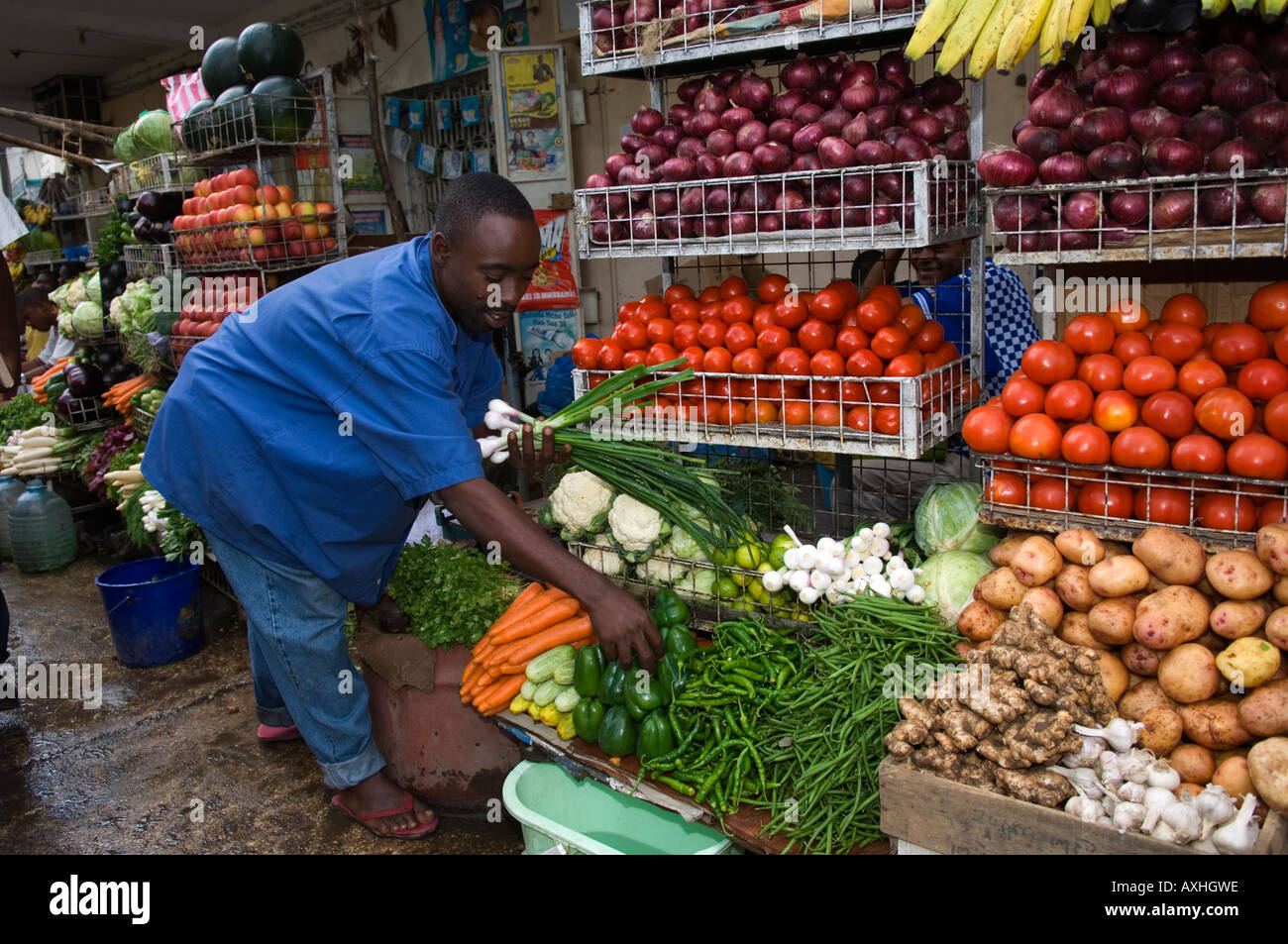 Tanzania dar es salaam market hires stock photography and images Alamy