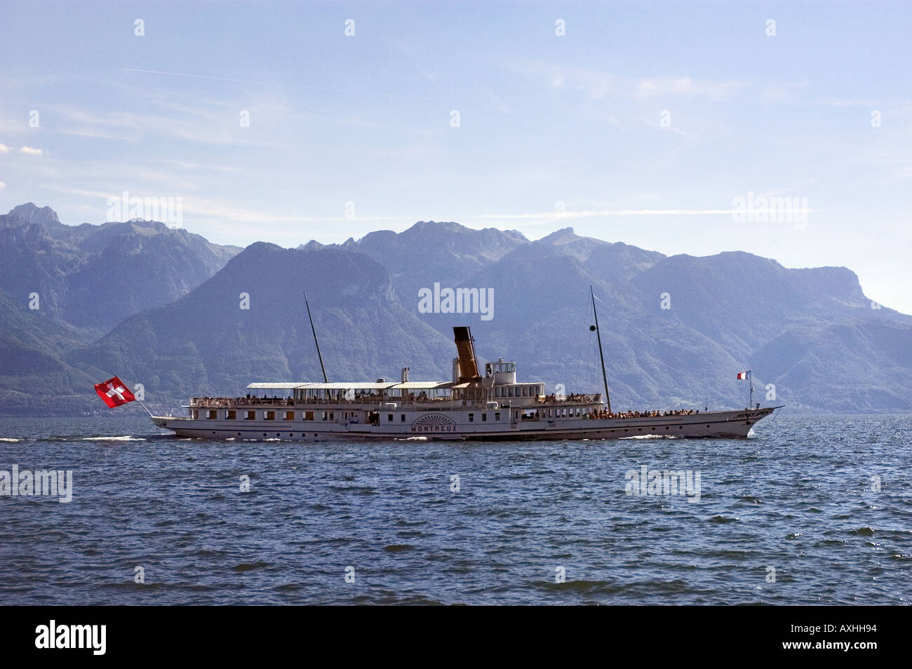 Excursion ferry on geneva hi-res stock photography and images - Alamy