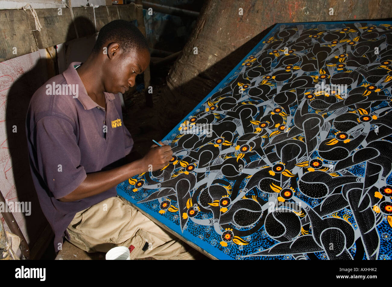 Tingatinga art hi-res stock photography and images - Alamy
