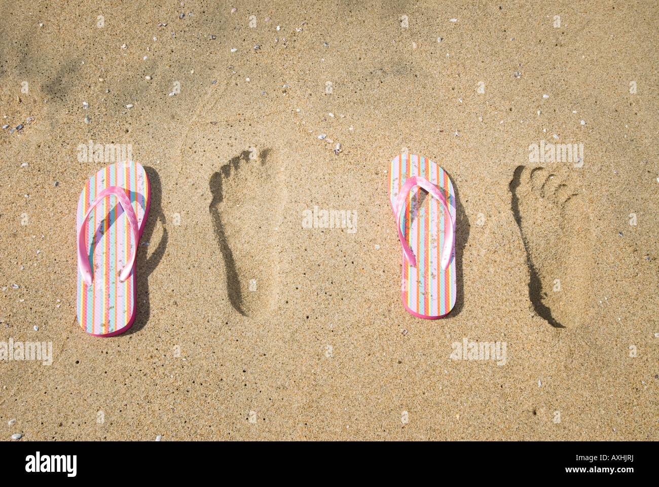 next pink sandals