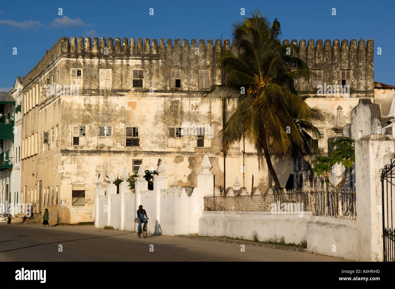 Tanzania Zanzibar Stone Town the Palace Museum was built in the late ...