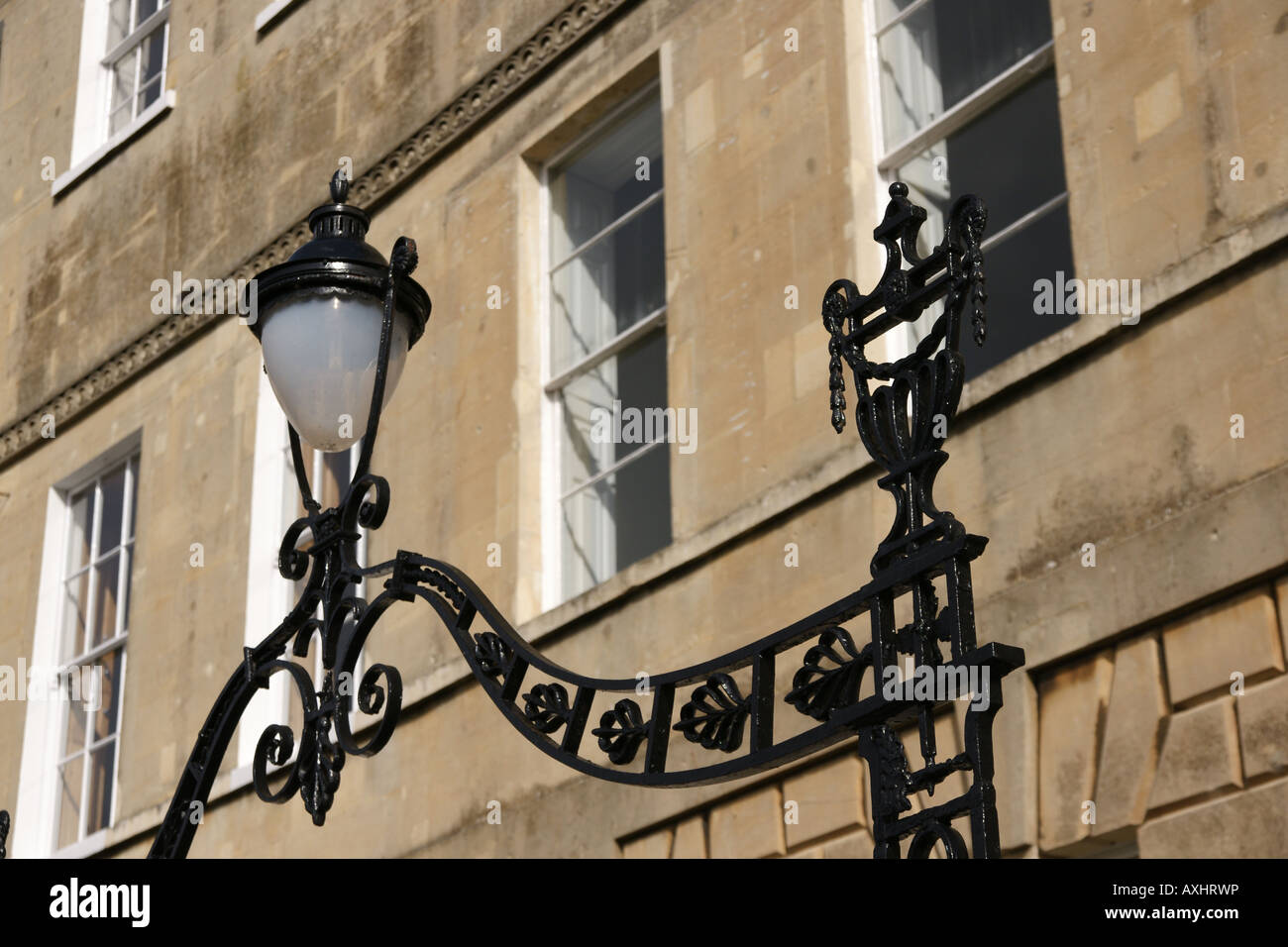 Lansdown Crescent Bath England Stock Photo