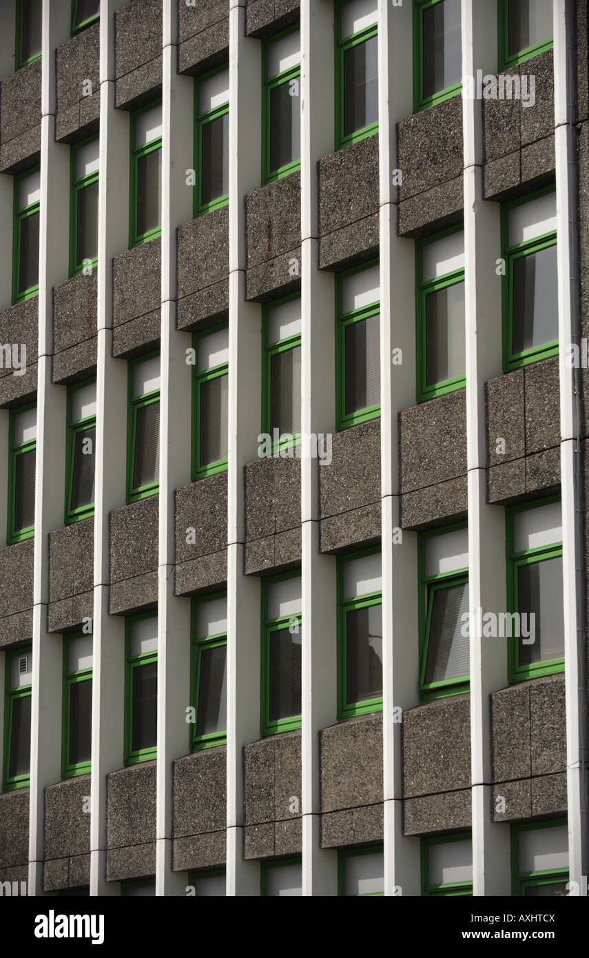 Detail view of Fife House Glenrothes Stock Photo