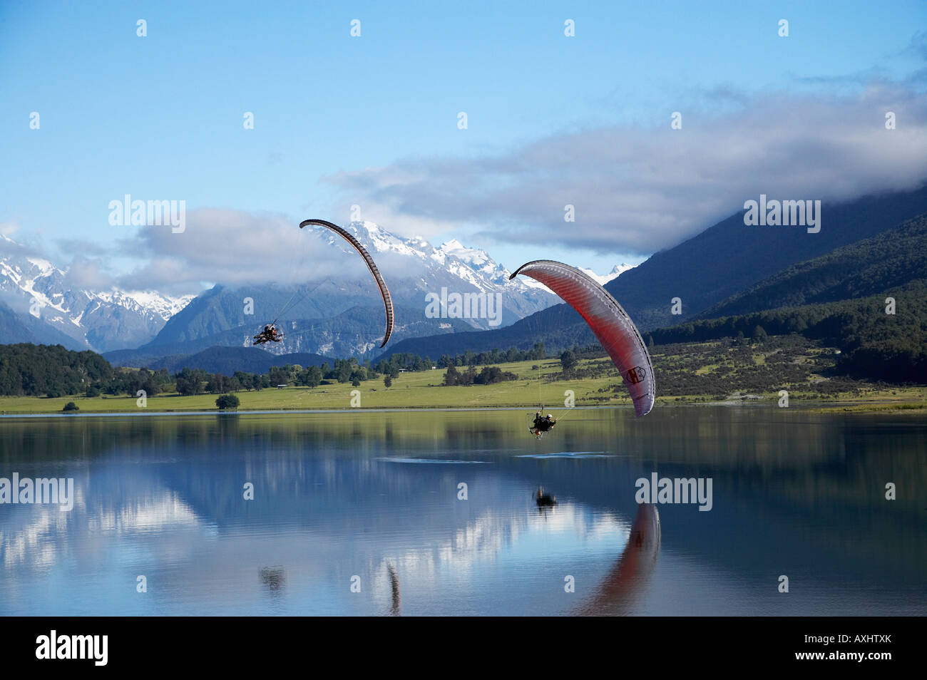 Paramotors Diamond Lake Paradise near Glenorchy Queenstown Region South