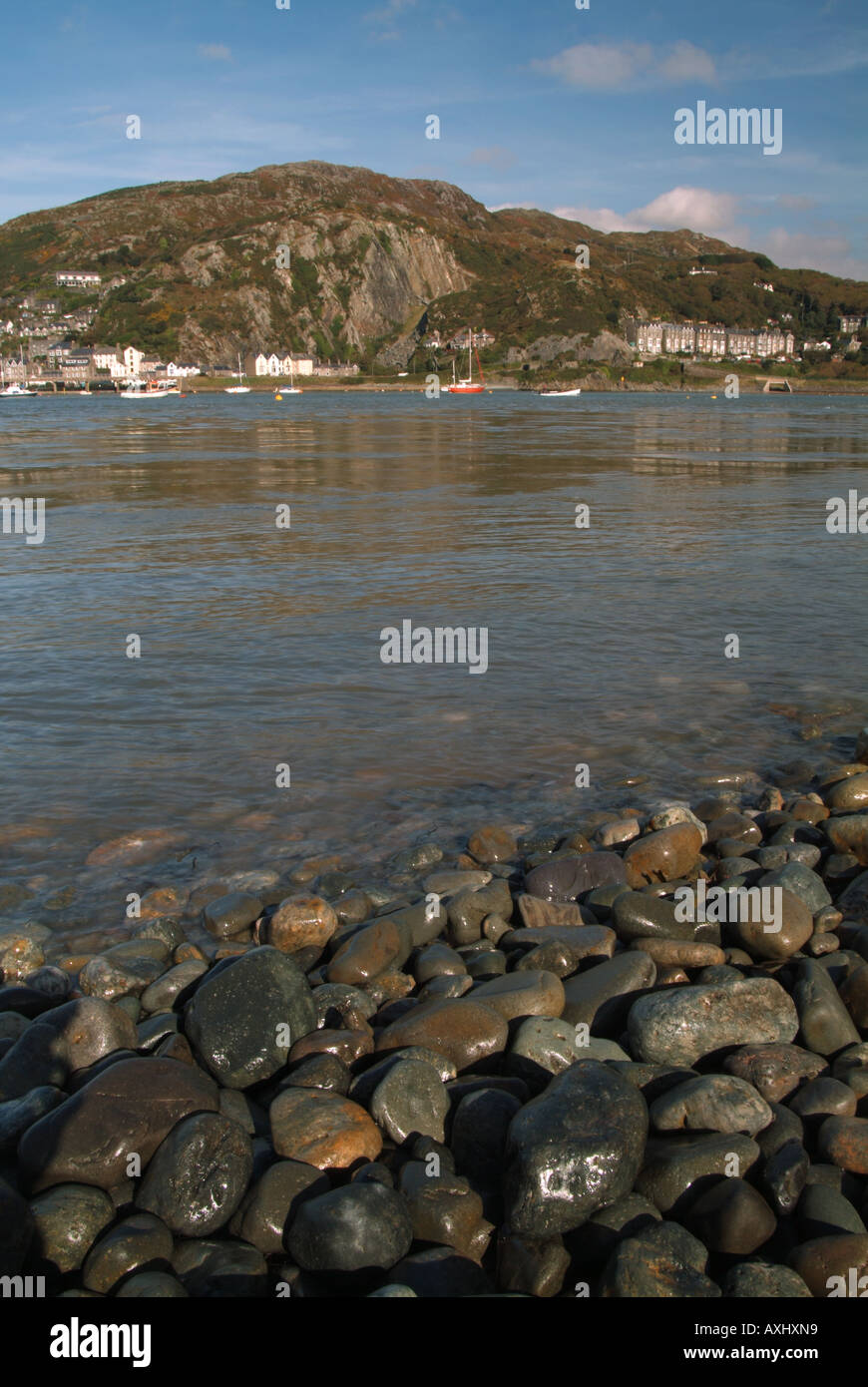 Fairbourne beach Barmouth Snowdonia Wales UK Stock Photo Alamy
