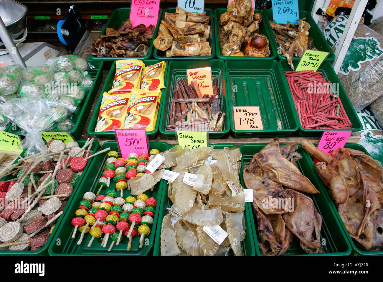 pet food vendor chews store shop traditional mobile stall keeper retail