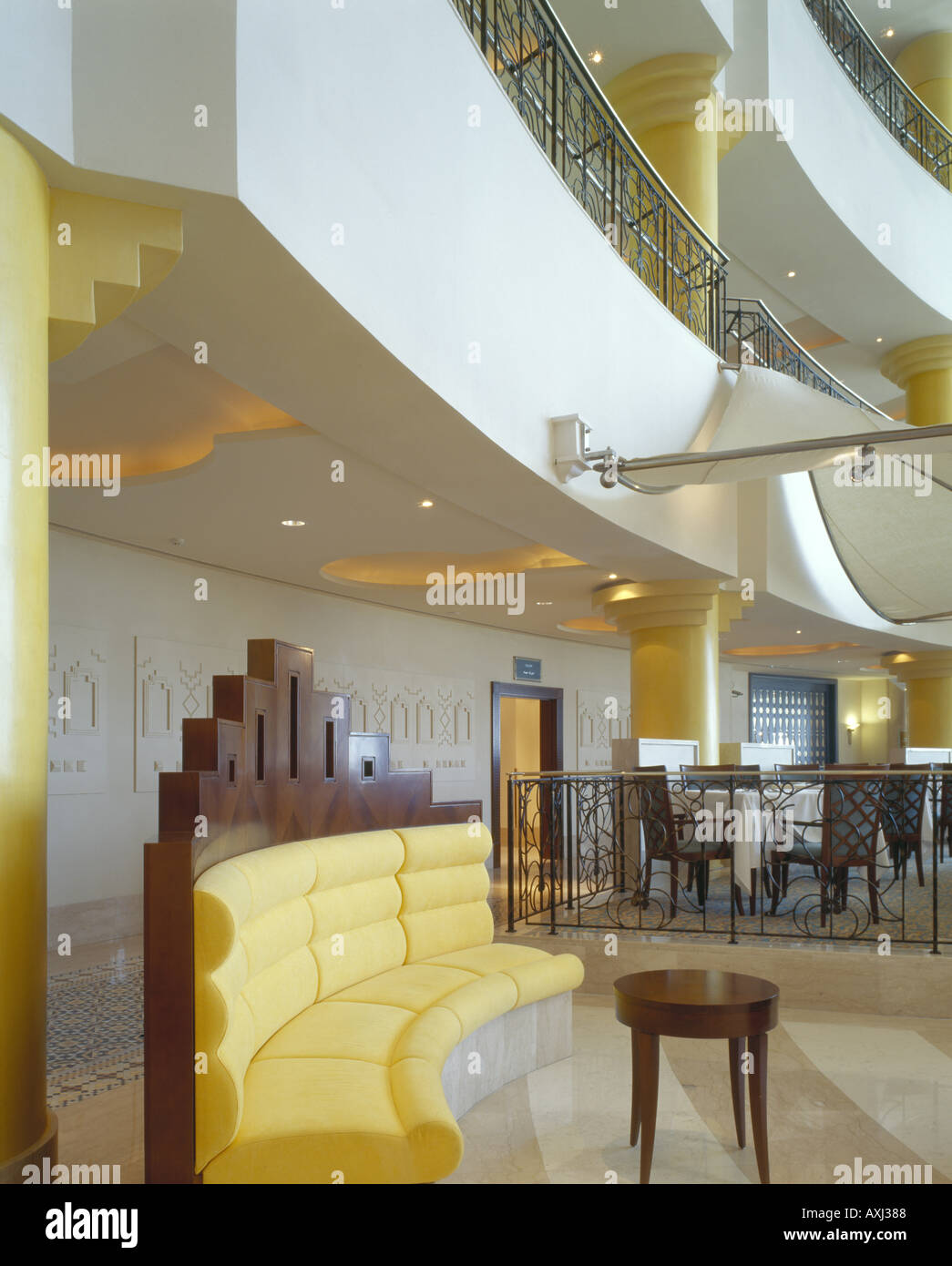CORINTHIA BAB AFRICA HOTEL, BUTLIN DESIGN, TRIPOLI, LIBYA Stock Photo ...