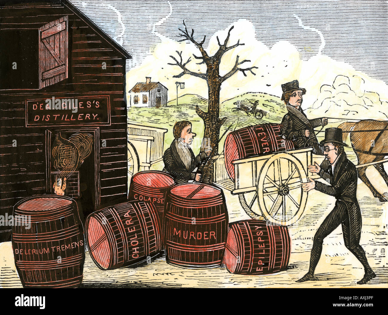 Rum barrels 19th century hires stock photography and images Alamy