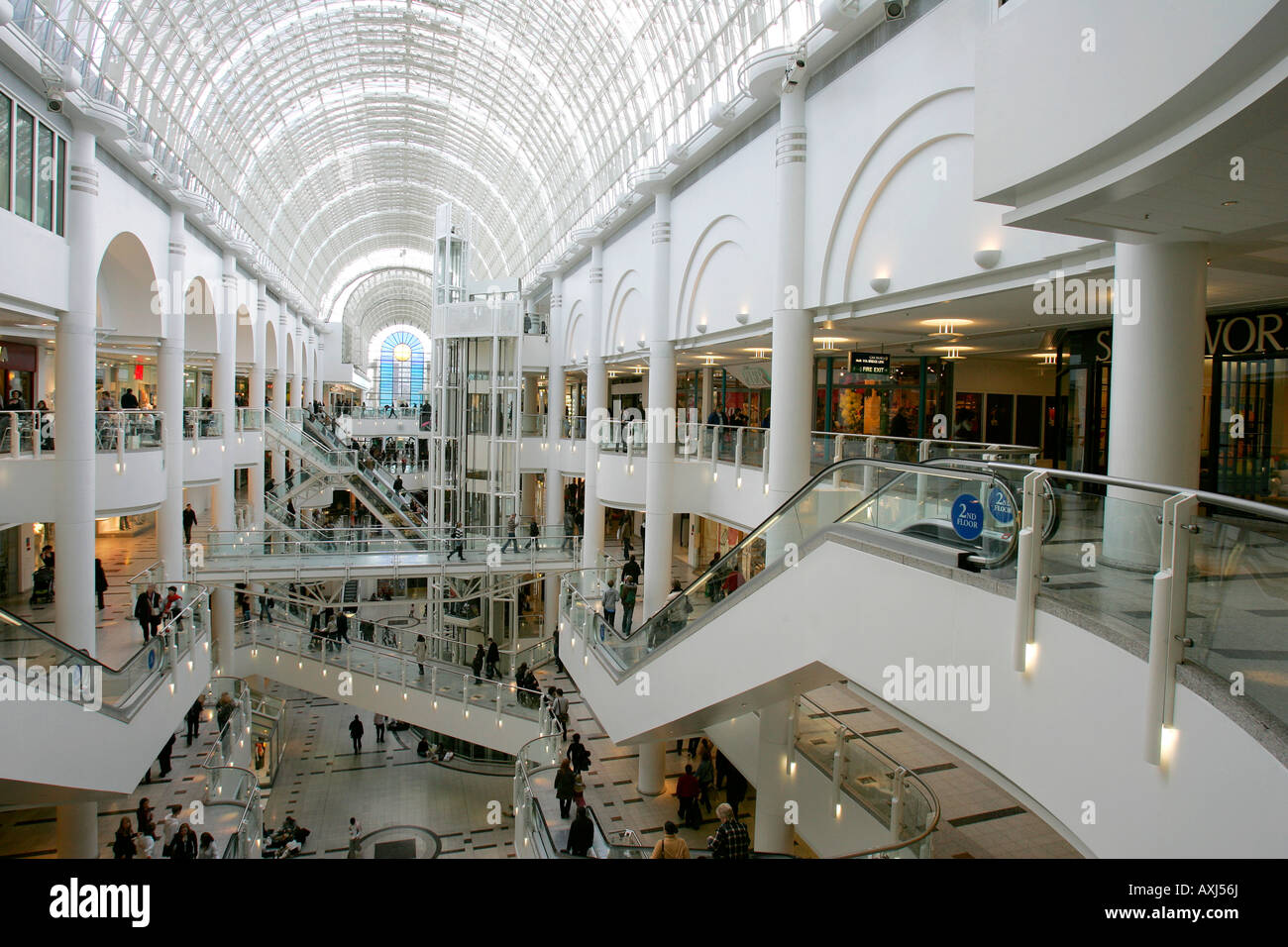 Bentalls shopping center mall Kingston building Tudor style town shop ...