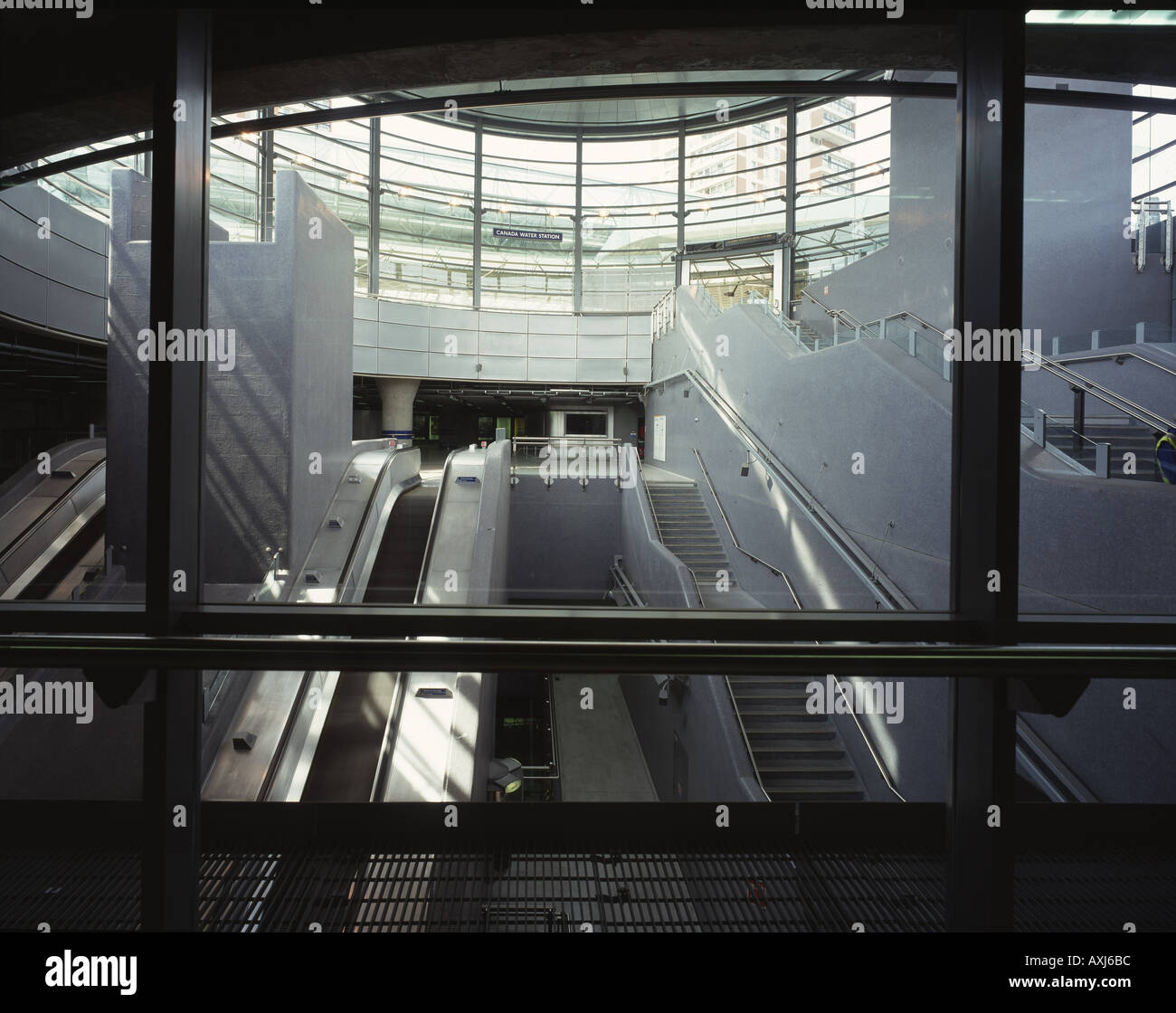 CANADA WATER UNDERGROUND STATION JUBILEE LINE Stock Photo Alamy