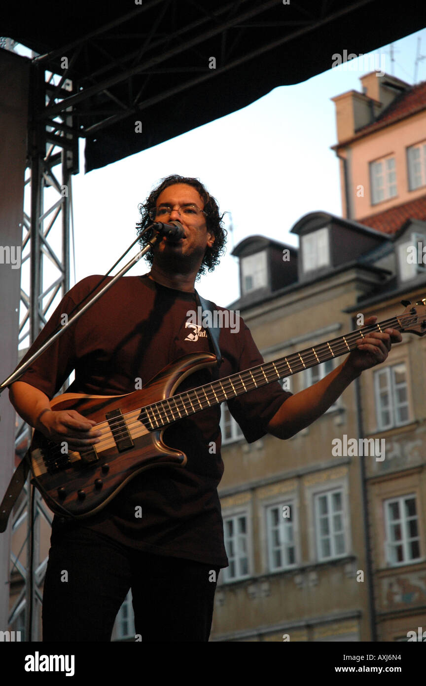 Steve Logan from Dean Brow Quartet on Jazz Festival in Warsaw Stock Photo -  Alamy